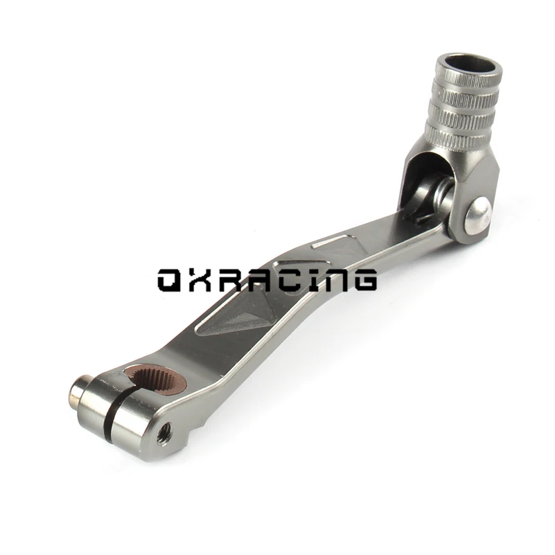 CNC алюминиевый складной рычаг переключения передач для KAYO BSE Apollo Xmotos SSR CRF KLX 50 70 90 110 125 140 150 160 cc Dirt Pit Bike