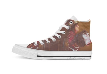 

Beside Myself High Top Canvas flat Casual Custom Design shoes Drop Shipping