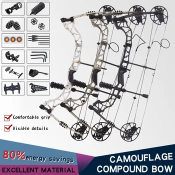 

30-70 lbs Compound Bow Sets Archery Target Powerful Effortless Bow And Arrow For Outdoor Shooting Practice Hunting Accessories