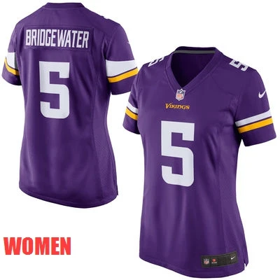 Цвет: желтый Stitiched, Minnesota s, Teddy Bridgewater Laquon tredwell Harrison Smith Anthony Barr, женщины, молодежные, Детские Джерси - Цвет: Цвет: желтый