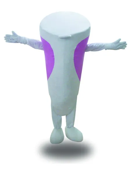 

Hot Sale Classic Version White Pillar doll Mascot Costume Adult Halloween Birthday party cartoon Apparel Cosplay Costumes