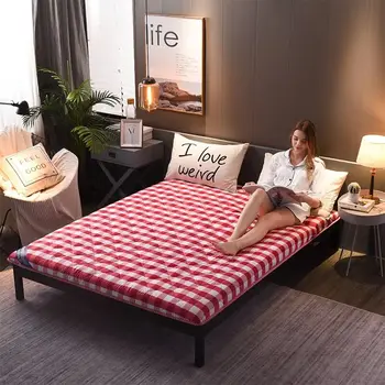 

Comfortable soft cotton thick 7cm mattress Foldable Floor Tatami Adults Single Double sponge Mattress king queen twin full size