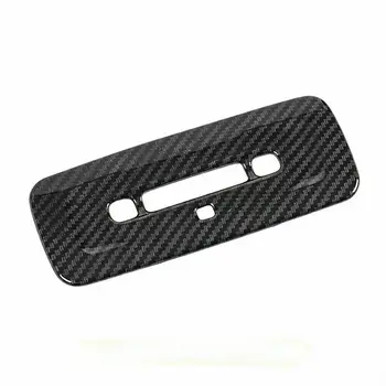 

Rear Reading Light Decoration Cover Trim Black Car Carbon Fiber New Hot sale