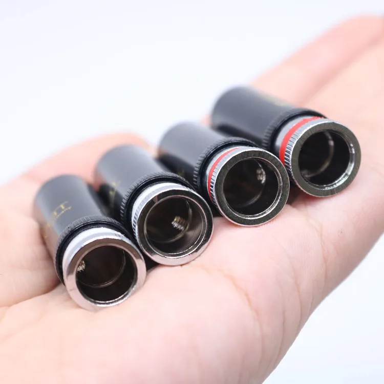 XSSH HIFI DIY 4 шт. 8 шт. RCA 0102 Hi-End посеребренный штекер аудио RCA свеча штекеры разъем для аудио кабеля Cor