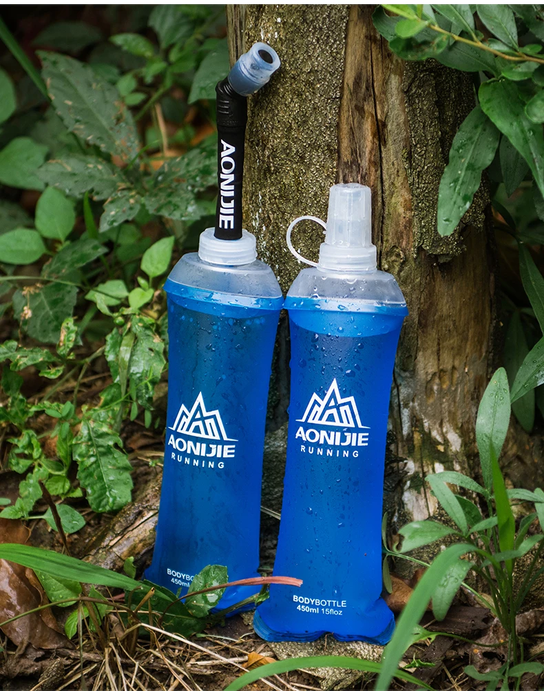 AONIJIE Спортивная BPA Складная мягкая фляжка, сумка для воды, бутылка для воды, чашка, чайник, гидратационный пакет, резервуар для воды