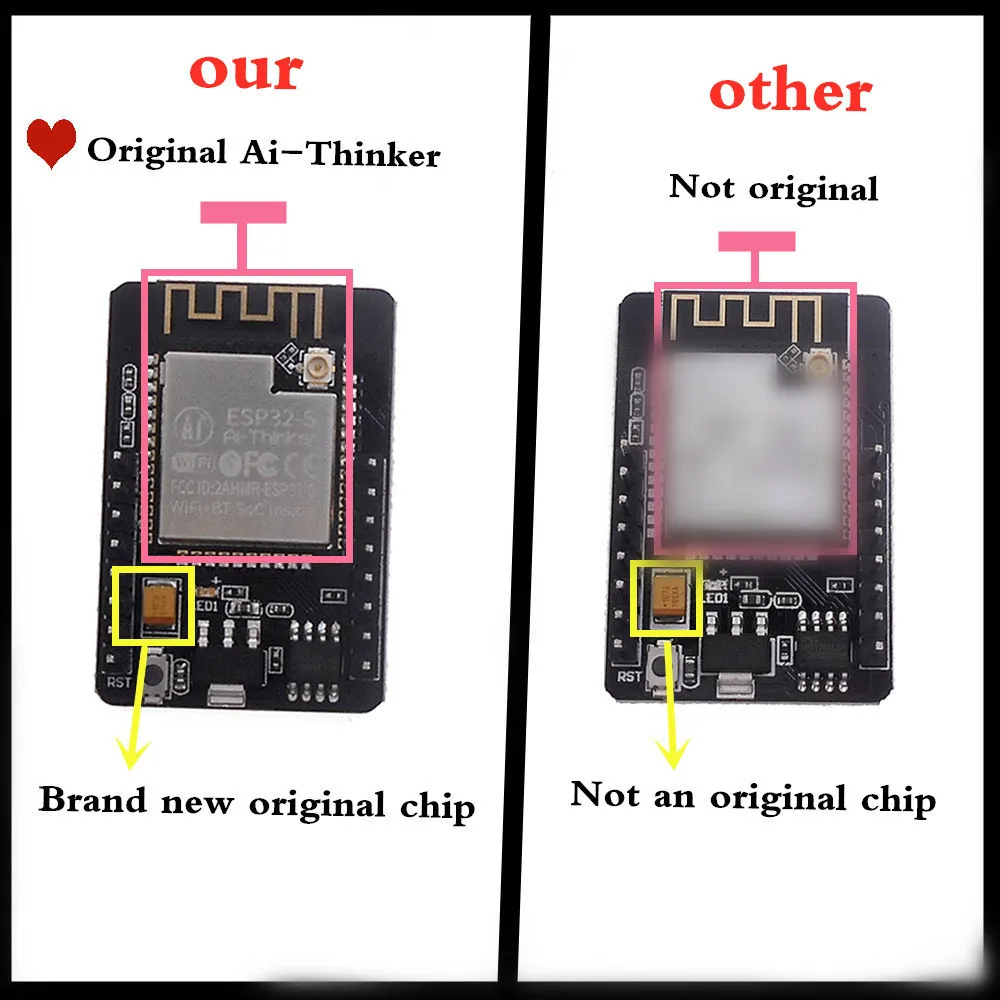 ESP32 CAM WiFi + модуль Bluetooth камеры esp32 макетная плата FT232RL FTDI с модулем OV2640 2MP
