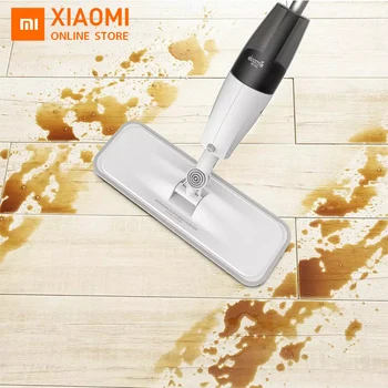 

Xiaomi Deerma Xiaomi Water Spray Mop Reusable Microfiber Pads 360° Rotating 120Cm Rod For Home Kitchen Tiles Floor Cleaning