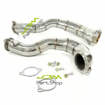 

3" OD Inlet Stainless Exhaust Catless Downpipe FOR BMW 07-101 335XI N54 RHD LHD 3.0L