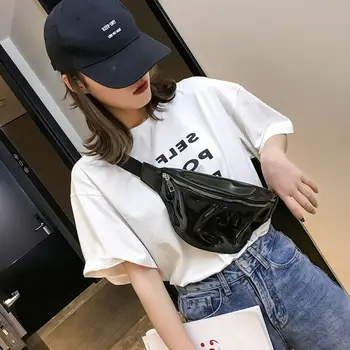 

Waist Bags Female Belt Fashion Waterproof Chest Handbag Men Transparent Fanny Pack Lady Waist Pack Belly Bags For Women Purse