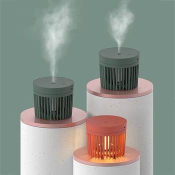 

ELOOLE 300 ML Portable USB Mini Air Humidifier Aroma Essential Oil Diffuser Automatic Power Off Two Spray Modes For Home Car