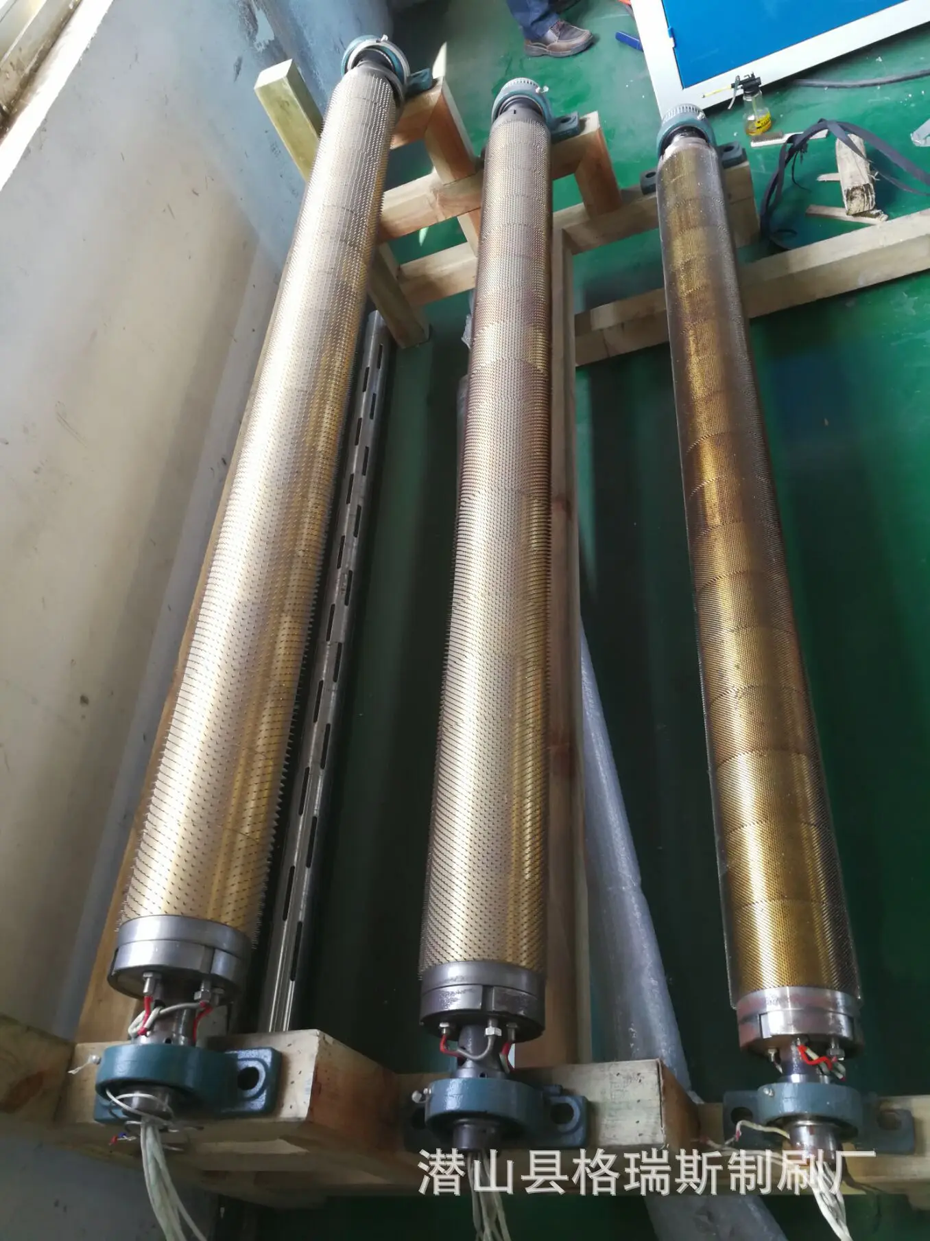 Factory of Customizable Film Leather Precision Punched Heating Steel Needle Licker-in Copper Sleeve And Aluminium Alloy Material
