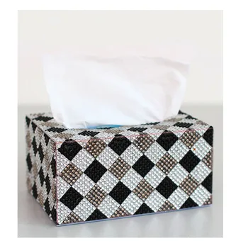 

5D cartoon full Special shape diamond Embroidery Diamond painting DIY roll tissue box cross stitch, cut box, storage box
