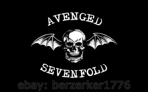3ft x 5ft 3x5ft Avenged Sevenfold A7X черный флаг баннер печать баннер, флаг из полиэстера Размер 150*90 см