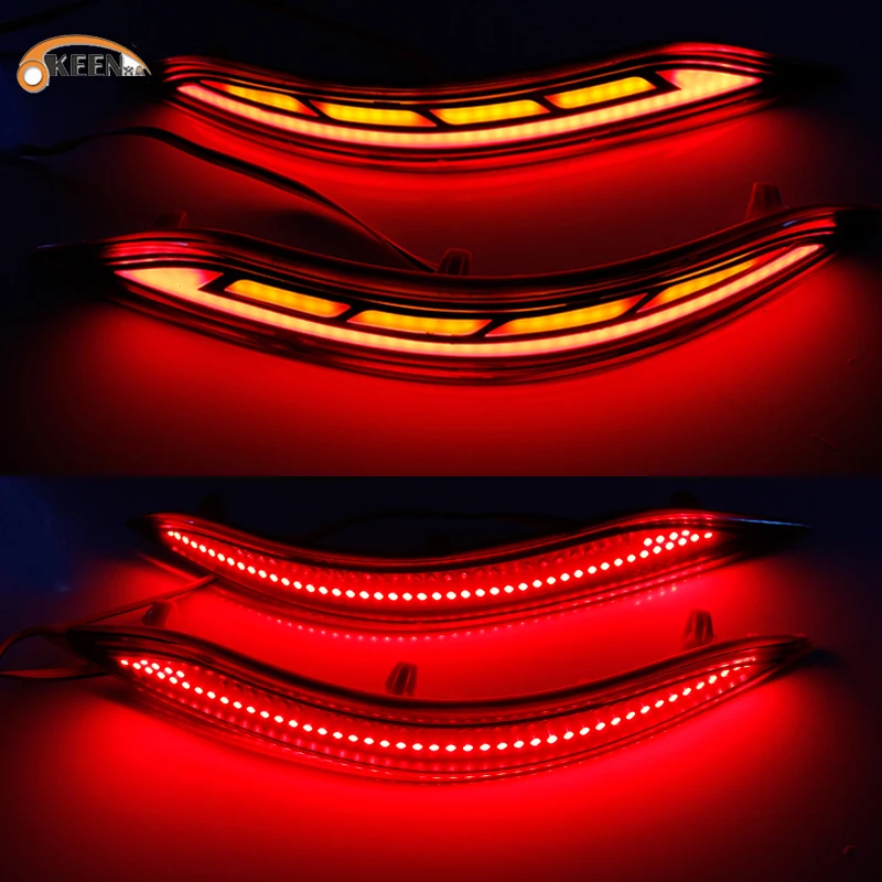 

1 set For Volkswagen Lavida 2015 2016 2017 Multi-function LED Rear Bumper Light Rear Fog Lamp Auto Bulb Brake Light Reflector