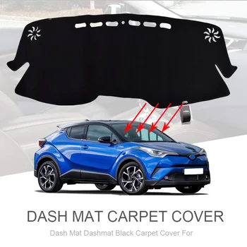 

For Toyota CHR C-HR 2016 2019 2017 2018 2020 Dashboard Cover Dashmat Dash Cover Mat / Black