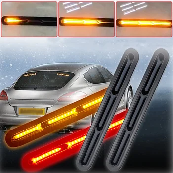 

2x 2835 60LED Car Truck DRL LED Light Bar Brake Flowing Turn Signal Stop Tail Strip Trailer RV Tow Boad Lamp12-24V