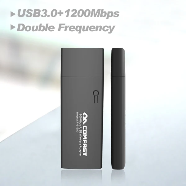 News Comfast CF-912AC 2,4G/5,8 GHz двухдиапазонный 802,11 ac 1200Mbps двухдиапазонный USB 3,0 Wi-Fi Беспроводной адаптер сетевые карты