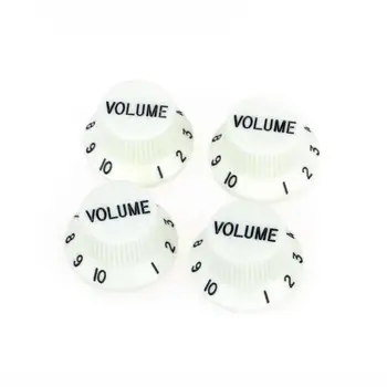 

Musiclily Pro Imperial Inch Size Volume Control Knobs for USA Made Strat Style Electric Guitar, Mint Green(Set of 4)