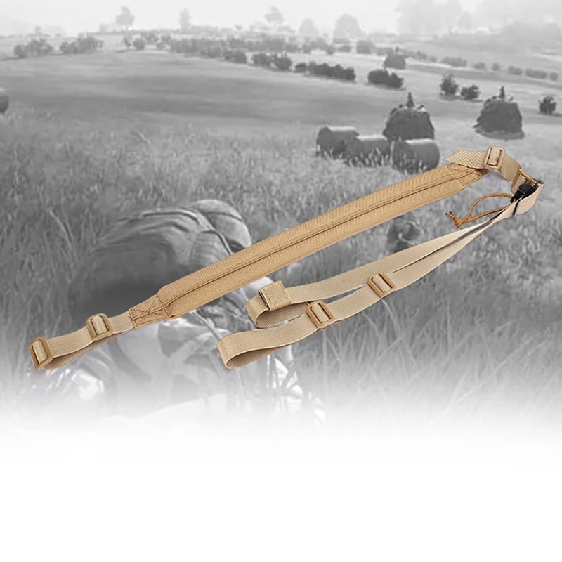

Shoulder Belt Outdoor Multifunctional Adjustable Two Point Camera Shooting Strap Safety Rope Sportswear Accessories