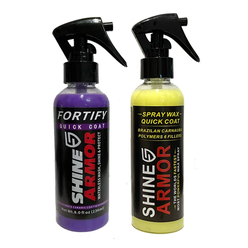 Керамическое покрытие SHINE ARMOR Fortify-Carnauba автомобильный восковой лак-спрей