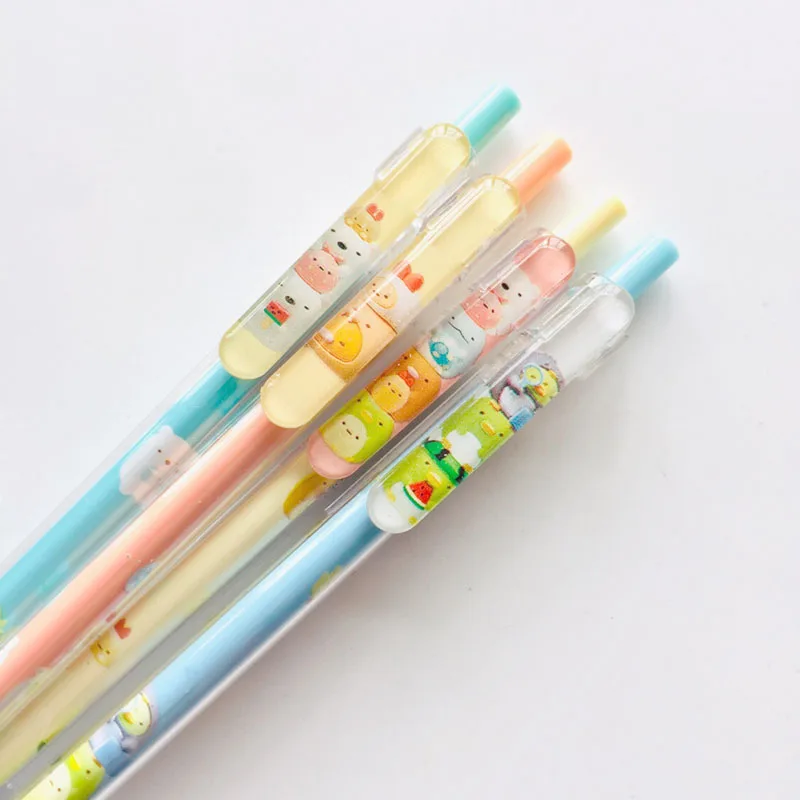 

1Pcs Kawaii Cute Sumikko Gurashi Press Automatic Mechanical Pencil School Supply Student Stationery 0.5mm