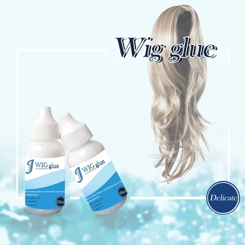 Professional Lace Wig Glue Wig Invisible Adhesive Hair Extension Liquid Replacement Tool
