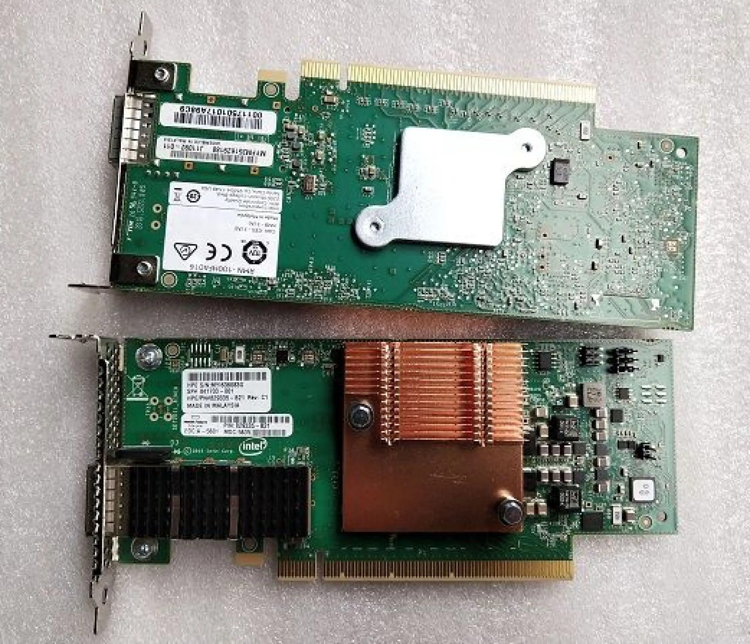 829335-B21 841703-001 100 ГБ 1-портовый OP101 QSFP28 x16 PCIe Gen3 Omni-дорожный архитектурный адаптер |