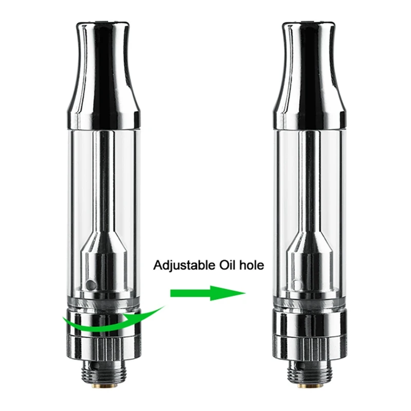 

Original Lock CBD Atomizer with Ceramic Coil E-cig Tank for Oil Vaping Leak-proof E-cigarette Atomizer 510 Thread