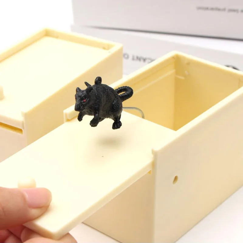 mouse Хитрые пугающиеся игрушки, пугающиеся, весь человек, пародия, коробка, паук, краб, коробка мыши, Страшные Ужасы, маленькая коробка, подарок на Хэллоуин - Цвет: mouse