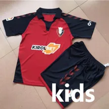 Детский комплект, коллекция года, коллекция года, Футбольная Футболка Osasuna 19 20 home Out R. Torres 10 Rubén Garcia 14 Chimy avila Brandon Garcia, футбольные футболки