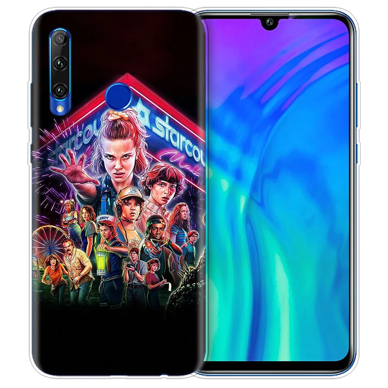 ТВ шоу странные вещи чехол для huawei Honor 9X 8X Y9 20 8C 8 9 10 Play 8A Lite Pro V20 Y7 Y6 Y5 мягкие чехлы для телефонов