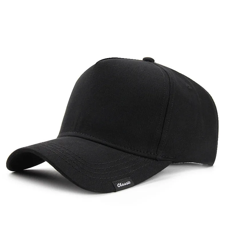 Man Hard Top Large Sport Cap Male Oversize Cotton Sun Hat Adult Plus Size Polyester Dry Quickly Baseball Caps 56-60cm 60-65cm red dad cap Baseball Caps