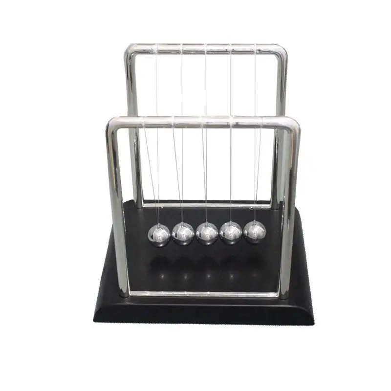 Physics Mechanics Science Toys Newton's Cradle,Balance Balls Desk Toy Home Decoration, Home