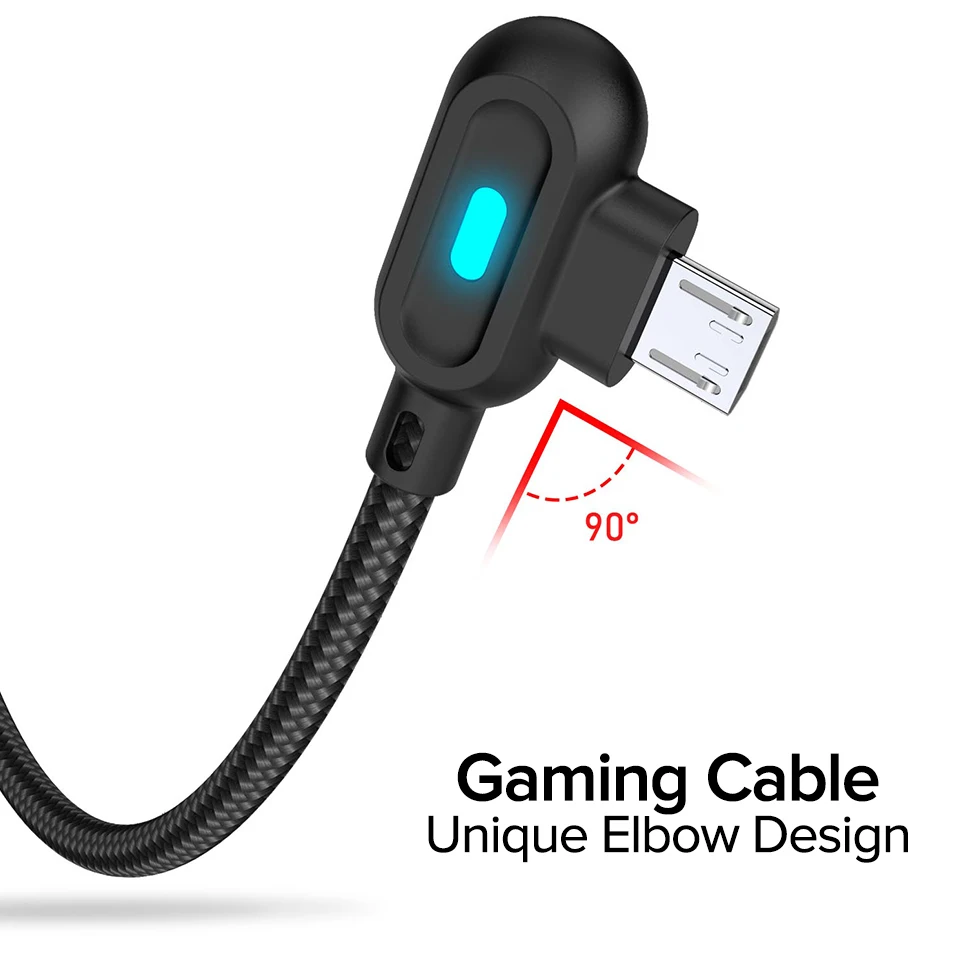 Кабель Micro USB для быстрой зарядки 1 м 2 м USB для синхронизации данных, адаптер для мобильного телефона, Кабель зарядного устройства для samsung Xiaomi sony htc кабель для телефона Android