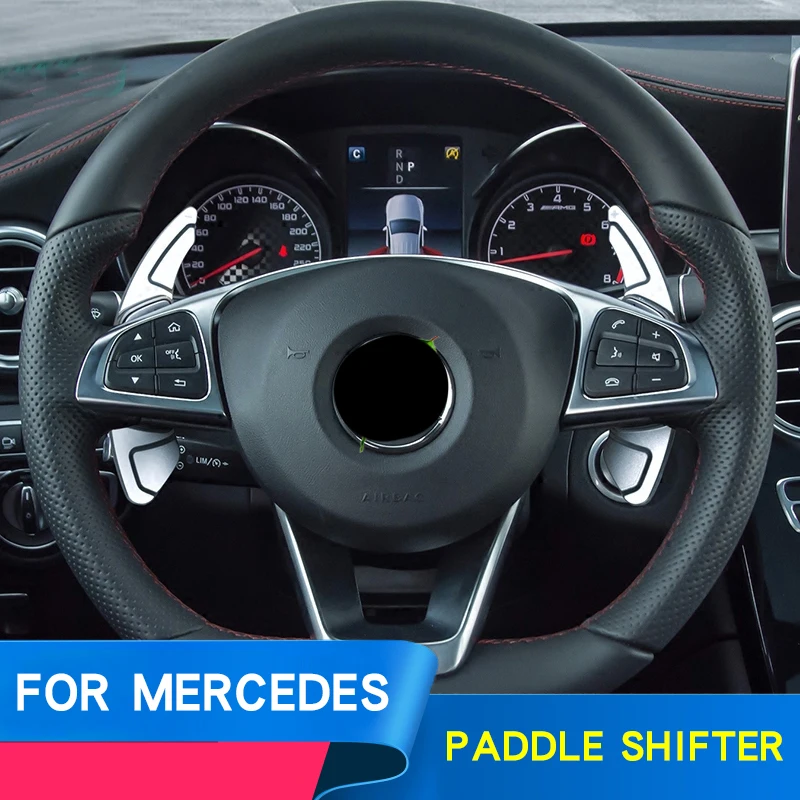 Для Mercedes shift paddle аксессуары для интерьера W205 A B C CLASS CLA c117 W176 W213 W251 W246 GLE GLS S GLC