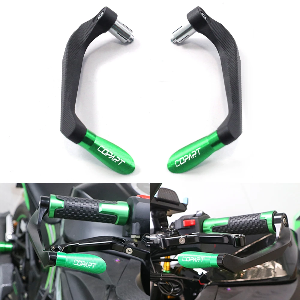 Motorcycle Universal Handlebar Grips Guard Brake Clutch Levers Protector For KAWASAKI ZX-6 H2/H2R Z1000SX/NINJA 1000 W80 | Автомобили и