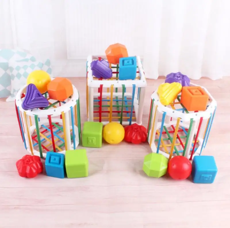 New Colorful Shape Blocks Sorting Game Baby Montessori Learning Educational Toys For Children Bebe Birth Inny 0 12 Months Gift 2 New Colorful Shape Blocks Sorting Game Baby Montessori Learning Educational Toys For Children Bebe Birth Inny 0 12 Months Gift 2