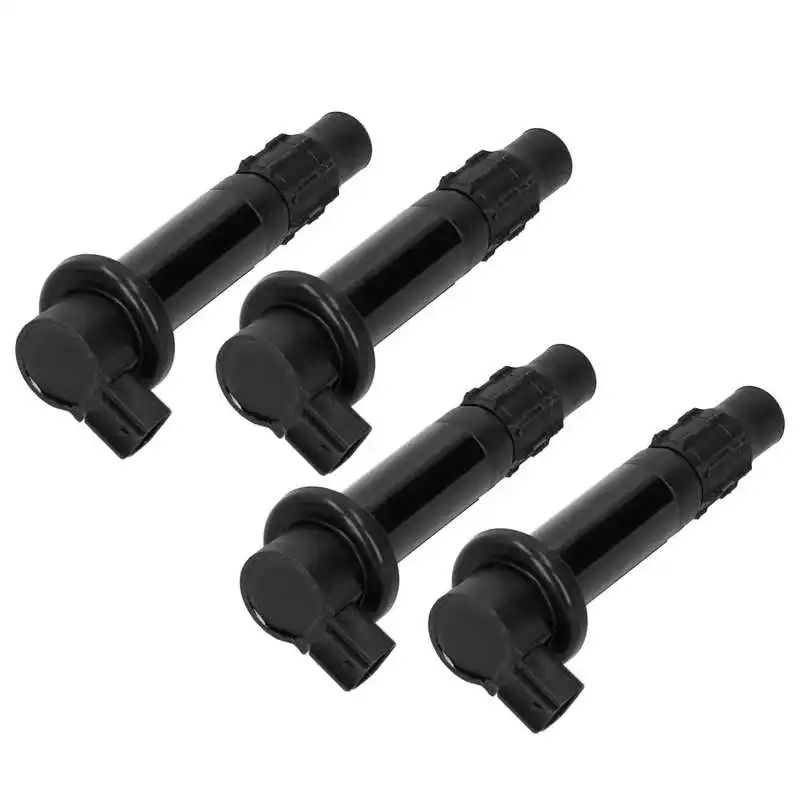 Motorcycle Ignition Coil F6T568 Replacement Fit Ignition Coil for Yamaha R6 RJ15 Bj 2009 Engine 4pcs