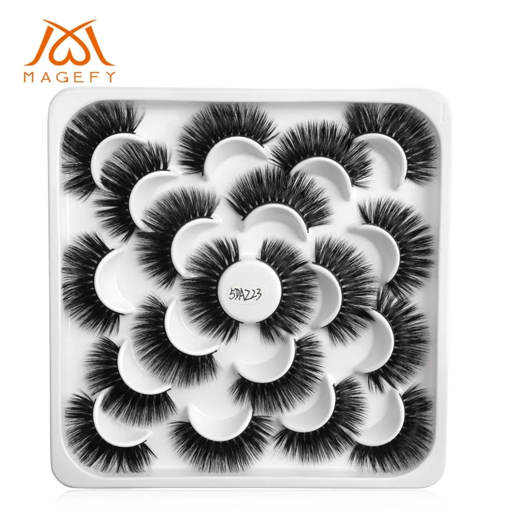 10 пар ресниц макияж maquiagem lashes maquillaje make up maquillage faux cils накладные ресницы для волос Z3