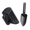 Metal Detection Treasure Hunt Kit, Durable Lightweight Shovel Set, ABS Sand Scoop Shovel Tool, Black Underground Metal Detector 3