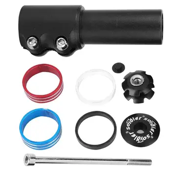 

Road Bike Stem Increased Control Tube Extend Handlebar Front Fork Bicycle Parts Accessories