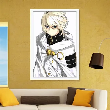 

DIY colorings pictures by numbers with colors Seraph of the end Japanese manga picture drawing painting by numbers framed Home