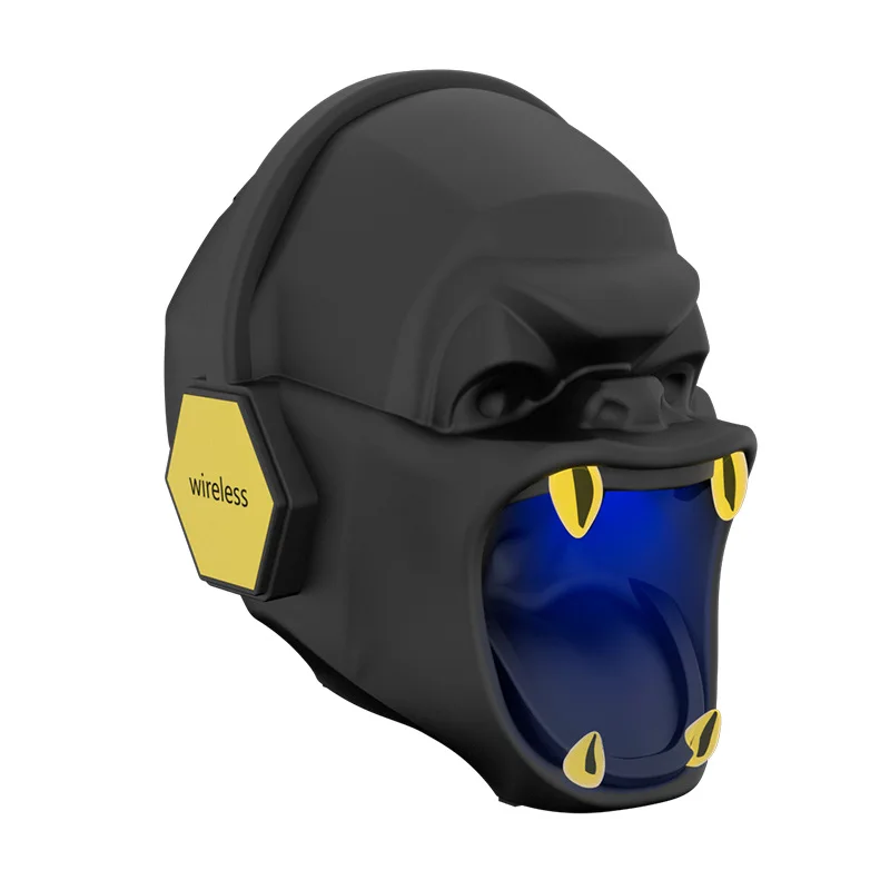Креативная Беспроводная bluetooth колонка King Kong TWS подключение басов стереозвук