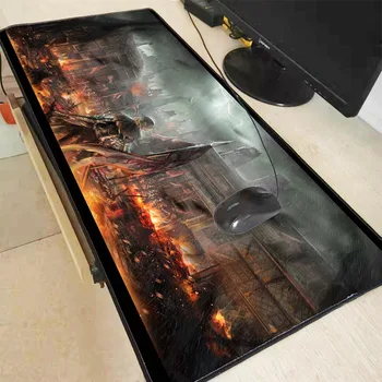 

MRGBEST Fate Grand Order Anime Large Mouse Pad Computer Gaming Mousepad Natural Rubber with Locking Edge Gamer Big Mouse Mat XXL