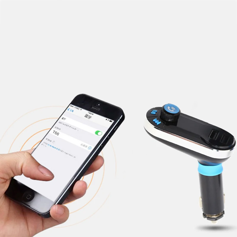 BT66 Автомобильный mp3 Bluetooth плеер Bluetooth Автомобильный mp3 карта локомотив зарядка fm-передатчик автозапчасти XC-108