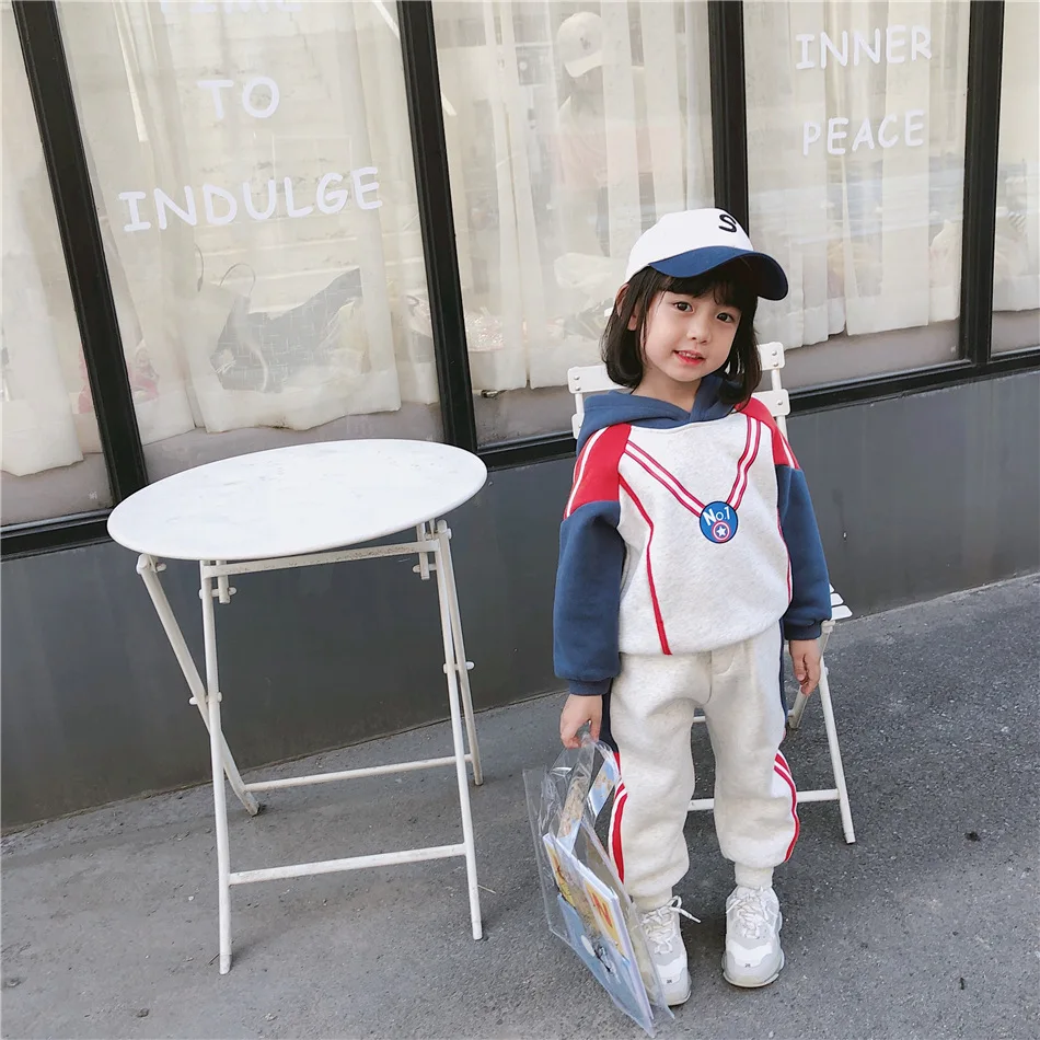 Tonytaobaby Autumn and Winter Clothes New Style Casual Suit for Boys and Girls Toddler Boy Clothes