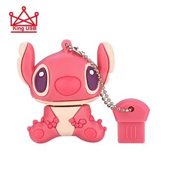 

2.0 Creative Cartoon stitch USB Flash drive Genuine pendrive 4GB 8GB 16GB 32GB 64GB Memory Stick Pen Drive u disk