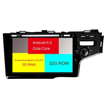 

Car Android 7.1 Multimedia Player For Honda fit audio dvd Touch Car Radio Bluetooth Auto Radio parktronic 2 Din Navigation GPS