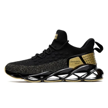 

Personality Fashion Men's Running Shoes Blade Warrior Breathable Comfortable Lace Up Athletic Lightweight Sport Outdoor Sneakers