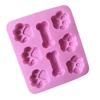 Dog Footprint Feet Mould Cake Molds Bone Mold Creative Cookie Fondant 3D DIY Cat Paw Silicone Bakeware Kitchen Accessories ► Photo 2/6